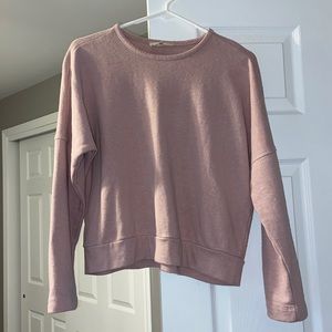 Madewell cropped sweater